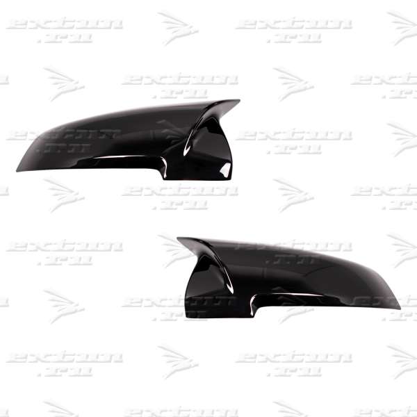 Крышки зеркал M на BMW 5 серия F10 черные