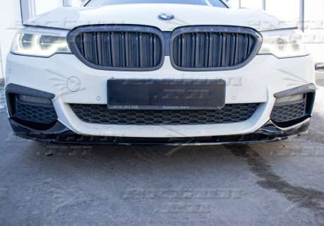 Юбка переднего бампера BMW 5 серия G 30 M Performance