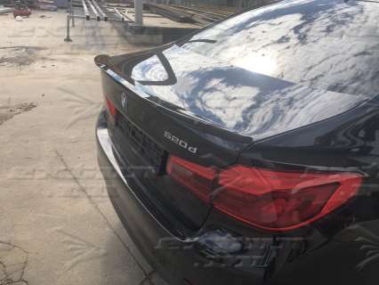 Спойлер M Performance для BMW 5 серии G30 черный