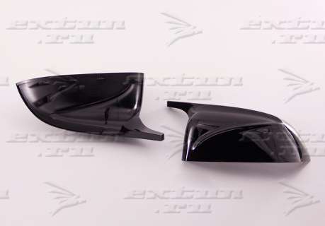 Крышки на зеркала BMW X3 G01 черные