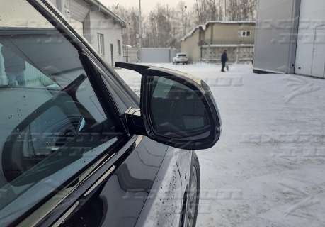 Корпуса зеркал X4M на BMW X4 G02 черные
