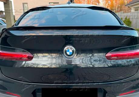 Спойлер M Performance для BMW X4 G02 черный