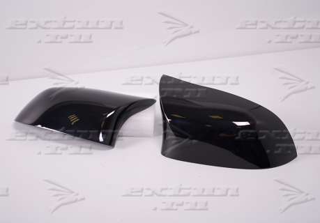 Крышки зеркал на BMW X5 F15 в стиле X5M черные