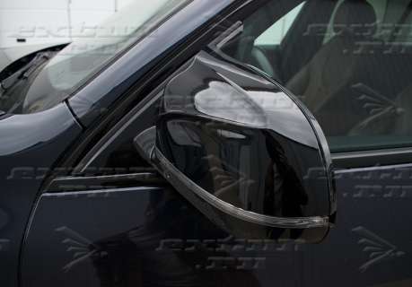 Крышки на зеркала BMW X5 G05 черные