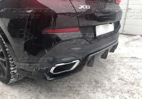 Обвес Performance BMW X6 G06 чёрный глянец