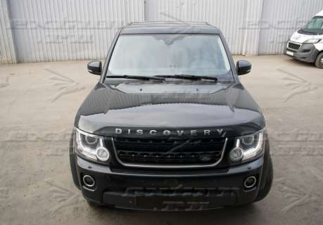Поперечины багажника на Land Rover Discovery 3 черные