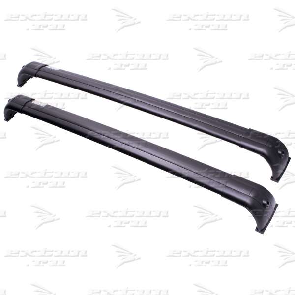 Поперечины багажника на Land Rover Discovery 4 черные