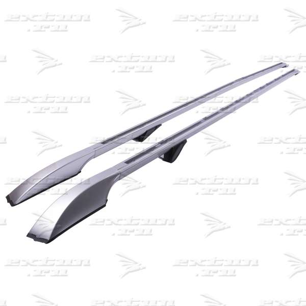 Рейлинги на Land Rover Discovery 4 серебристые