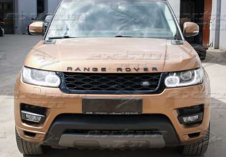 Решетка радиатора Range Rover Sport дизайн 2017 черная