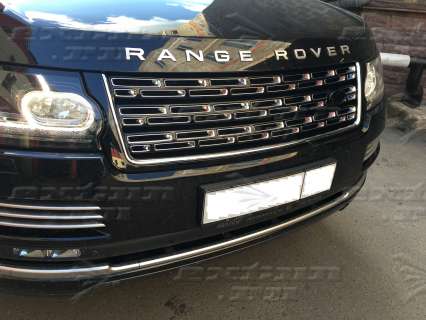 Решетка радиатора Autobiography на Range Rover 2013-нв. черная