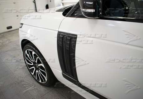 Решетка радиатора и жабры SVO на Range Rover 2013-нв