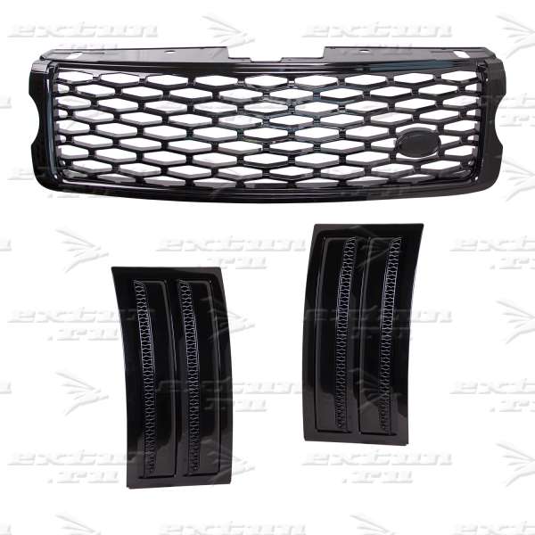 Решетка радиатора и жабры SVO на Range Rover 2013-нв