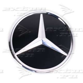 Эмблема звезда Mercedes E-klasse W212 хром
