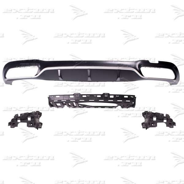 Диффузор 63s AMG Mercedes E-klasse W213 под окрас