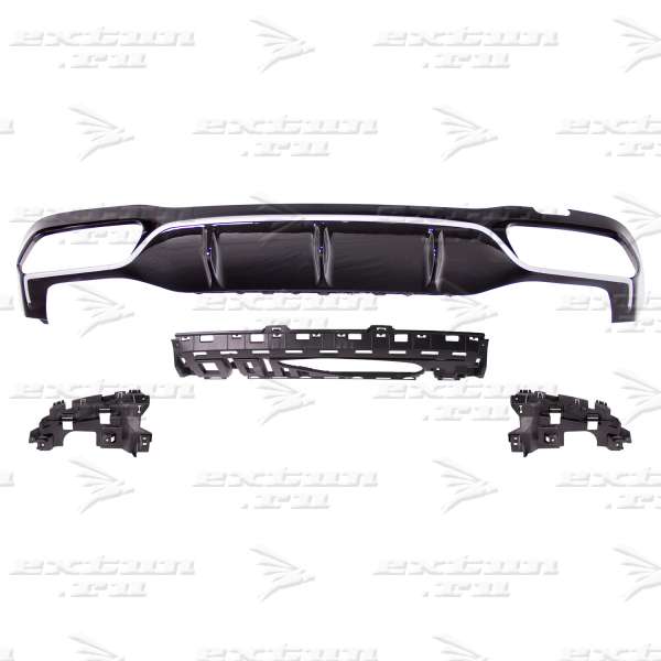 Диффузор 63s AMG Mercedes E-klasse W213 silver