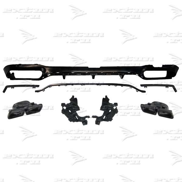 Диффузор и насадки 63s AMG Mercedes E-klasse W213 под окрас