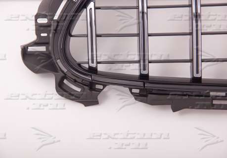 Решетка радиатора GT дизайн Mercedes E-klasse W213 хром 2020-нв