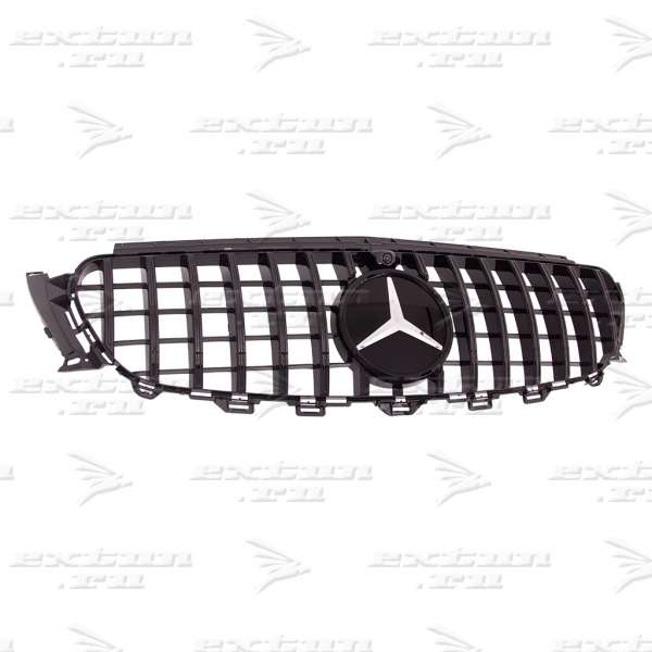 Решетка радиатора Panamericana Mercedes E-klasse C238 Coupe черная