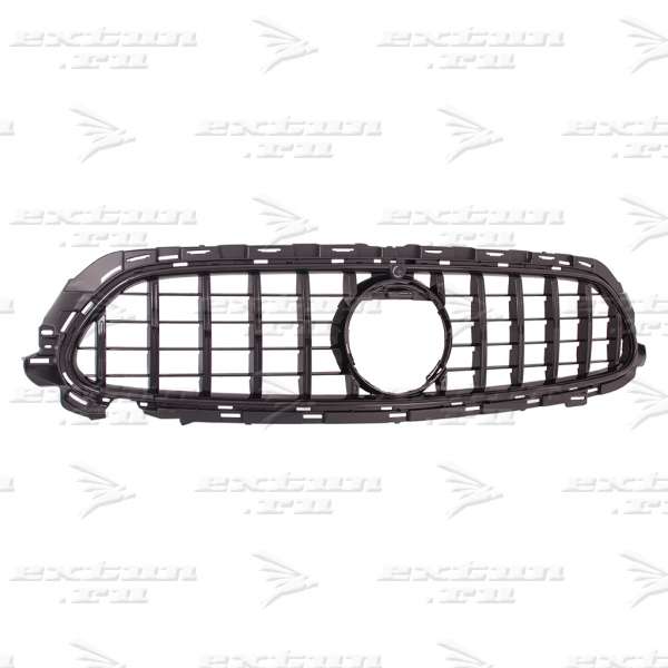 Решетка радиатора GT дизайн Mercedes E-klasse C238 черная 2020-нв