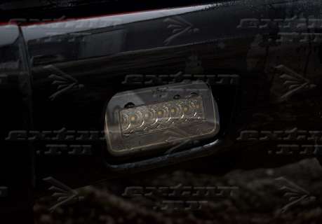 Темные диодные туманки на Mercedes G-klasse W463