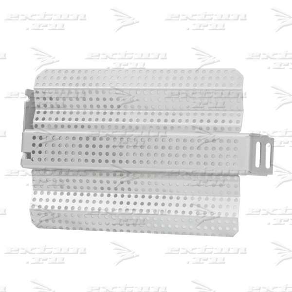 Фальш радиаторы в бампера 63 AMG на Mercedes G-klasse W463 серебро