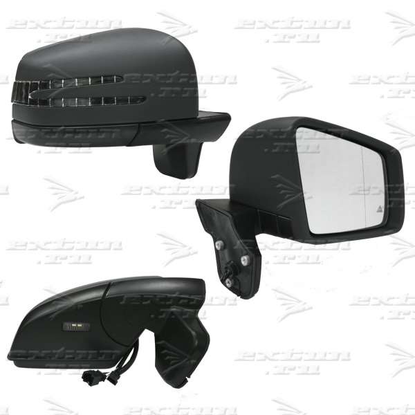 Рестайлинг зеркала на Mercedes G-klasse W463 под окрас