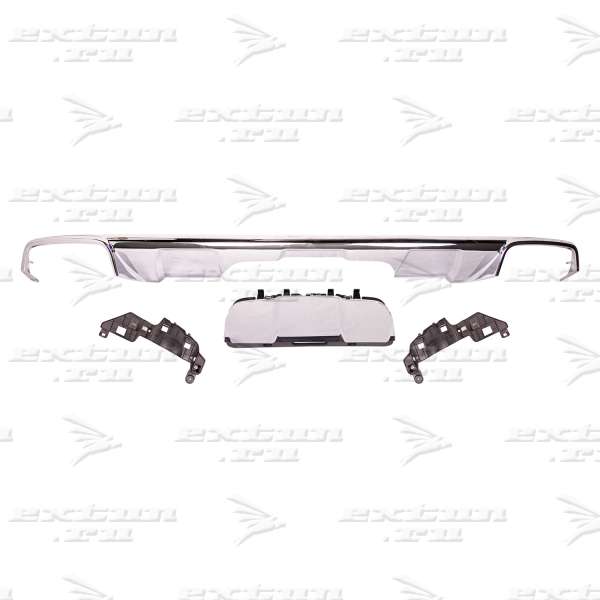 Диффузор 63 AMG Mercedes GL-klasse X166 хром