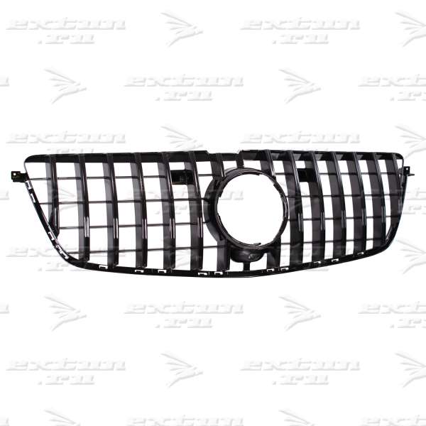 Решетка радиатора GT дизайн на Merecedes GL-klasse X166 черная