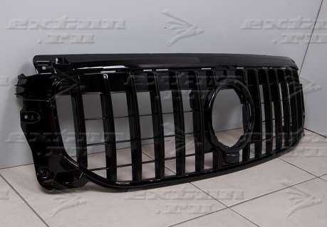 Решетка радиатора GT дизайн Mercedes GLB X247 черная