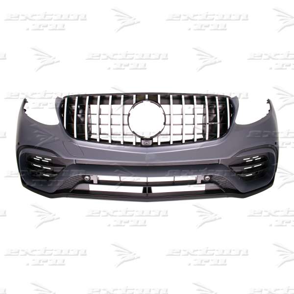 Передний бампер 63 AMG Mercedes GLC Coupe C253