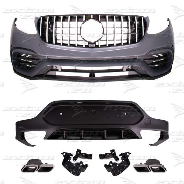 Обвес 63 AMG на Mercedes GLC Coupe C253