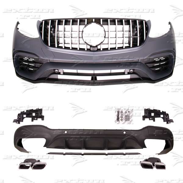 Обвес 63 AMG на Mercedes GLC X253 NEW