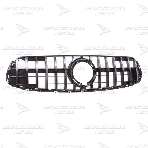 Решетка радиатора GT Mercedes GLC X253 хром 2019-нв.