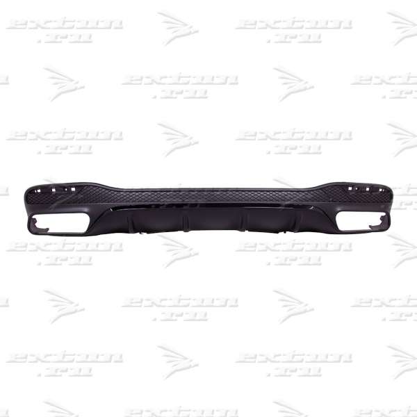 Диффузор 63 AMG на Mercedes GLS X166 черный