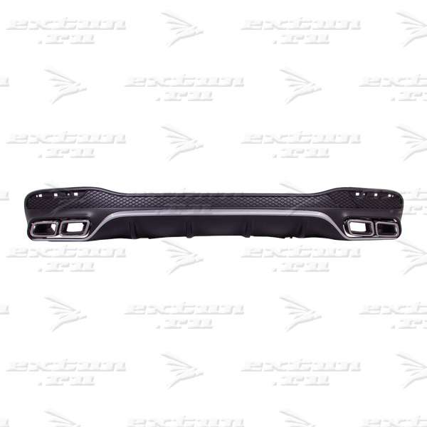 Дуффузор и насадки 63 AMG на Mercedes GLS X166