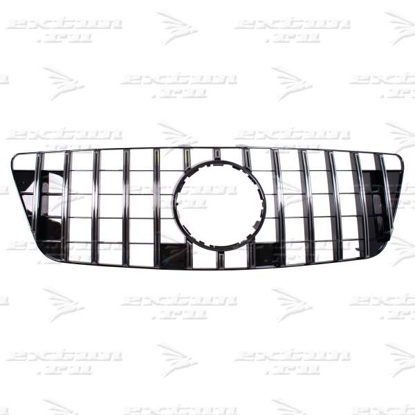 Решетка радиатора Mercedes M-klasse W164 GT дизайн хром с 2008-2011