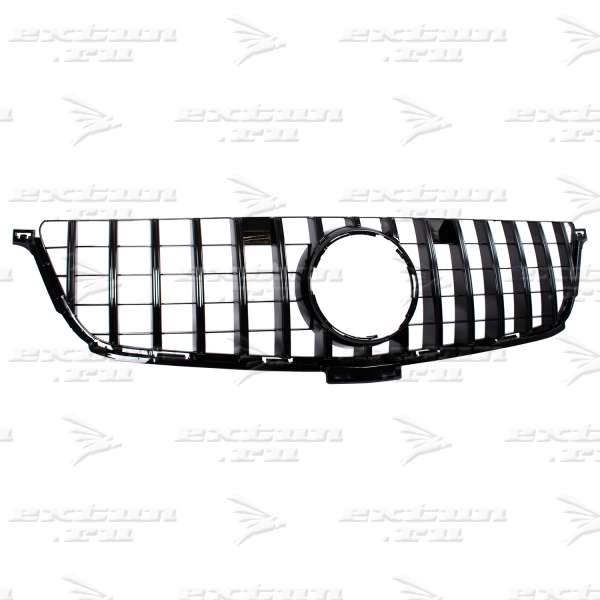 Решетка радиатора GT дизайн Mercedes M-klasse W166 черная