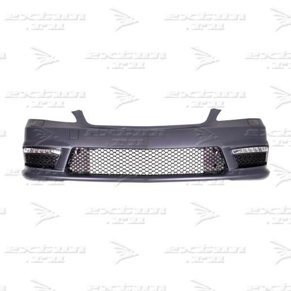 Передний бампер 63 AMG на Mercedes S-klasse W221