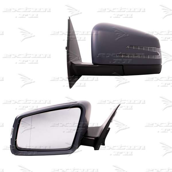 Зеркала на Mercedes S-klasse W221 под окрас