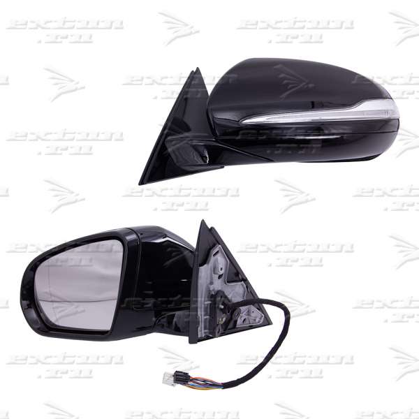 Зеркала на Mercedes S-klasse W221 стиль W222