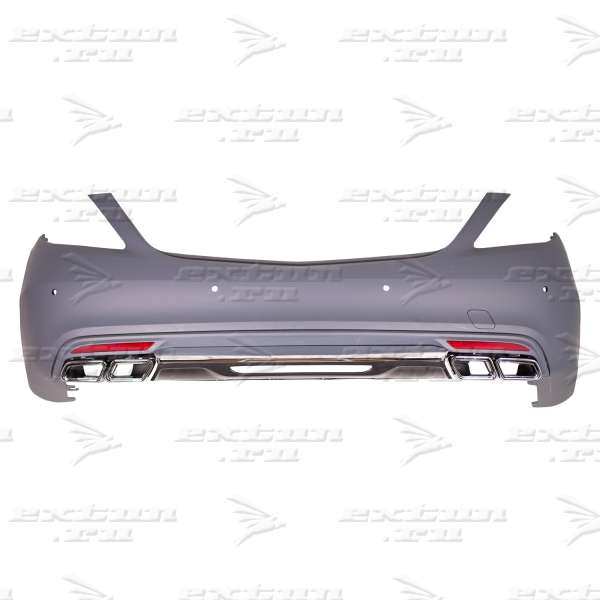 Задний бампер 63 AMG на Mercedes S-klasse W222