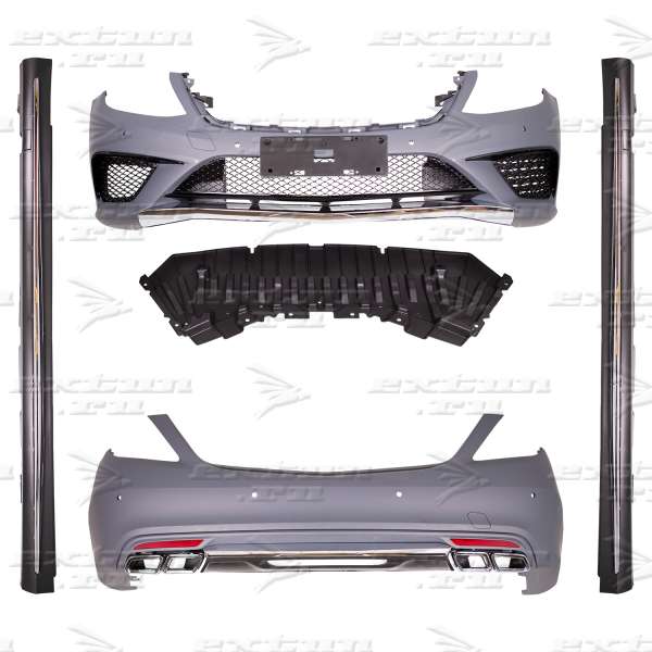 Обвес 63 AMG на Mercedes S-klasse W222