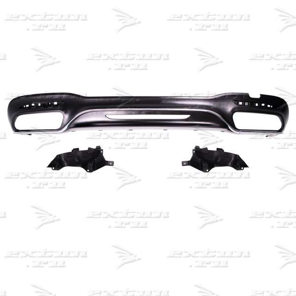 Диффузор 63 AMG на Mercedes S-klasse W222 2017-нв.