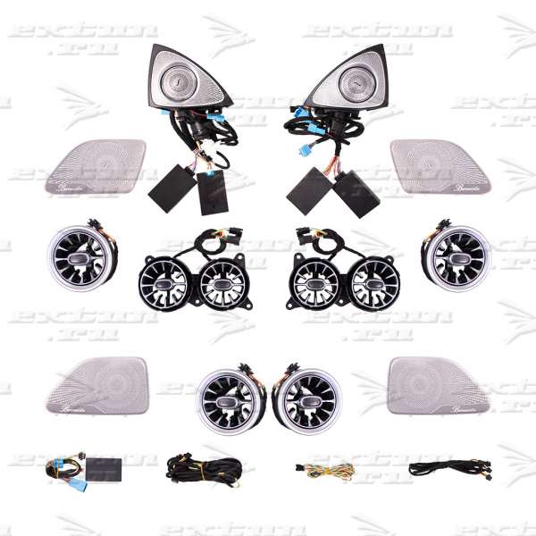 Комплект дооснащения салона на Mercedes S-klasse W222 2017-нв