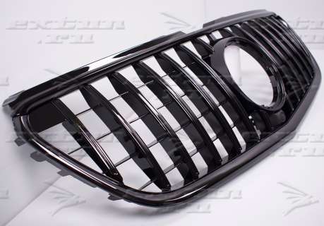 Решетка радиатора GT дизайн Mercedes Vito W447 черная