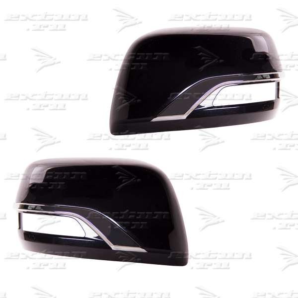 Крышка зеркала Executive Black на Toyota Land Cruiser 200