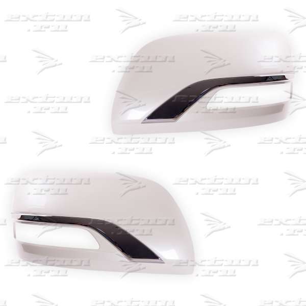 Крышка зеркала Executive White на Toyota Land Cruiser 200