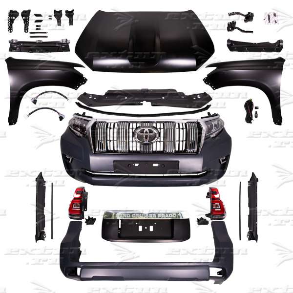 Обвес на Toyota Land Cruiser Prado 150 рестайлинг 2017